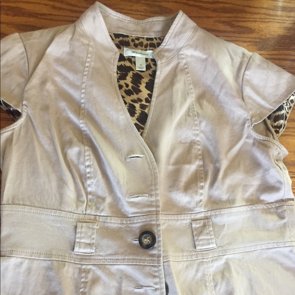 Women’s polyester dress barn coat